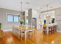 Paneling in Dining Room